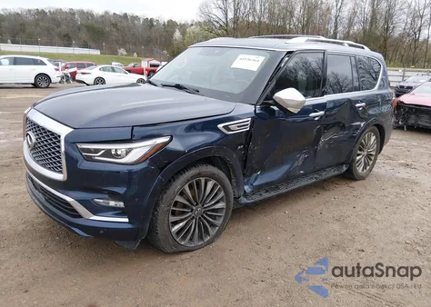 2019 Infiniti Qx80 Luxe from USA, damaged, VIN JN8AZ2NE7K9238361